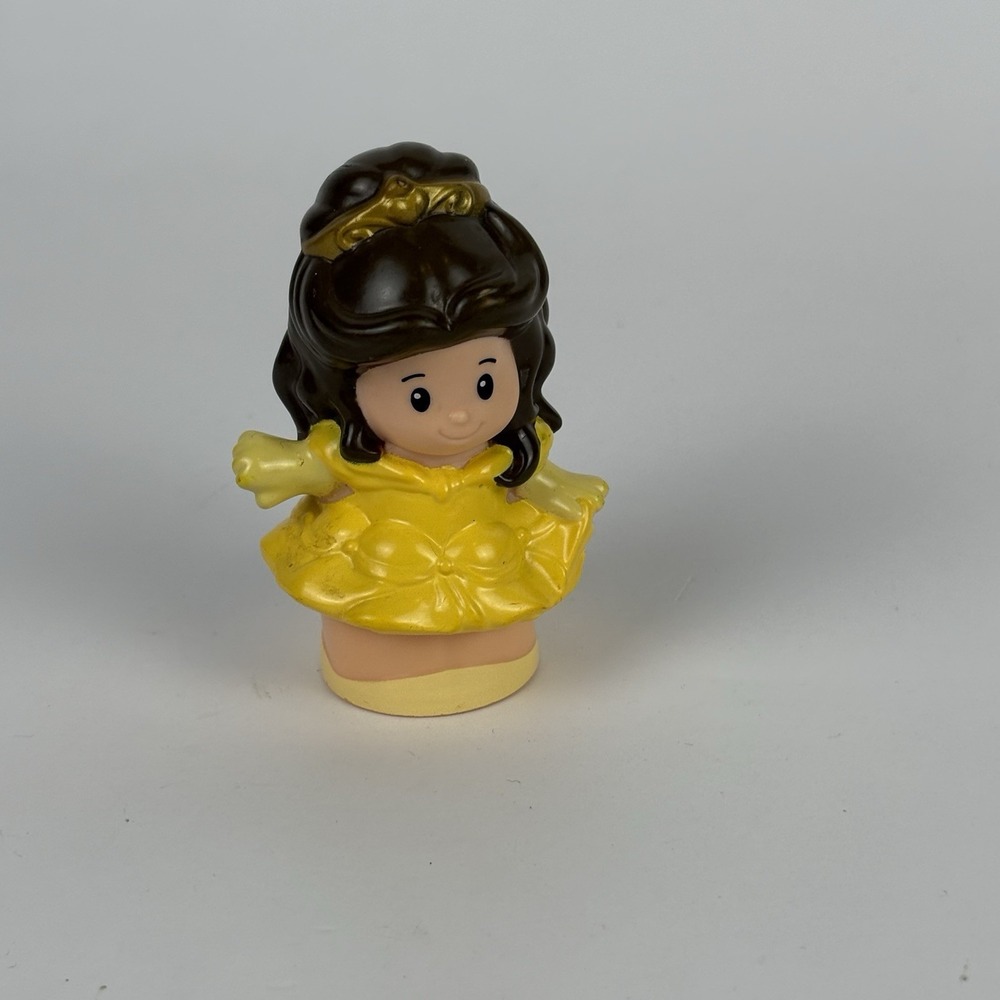 Fisher Price Little People Disney Princess BELLE Yellow Beauty And The Beast